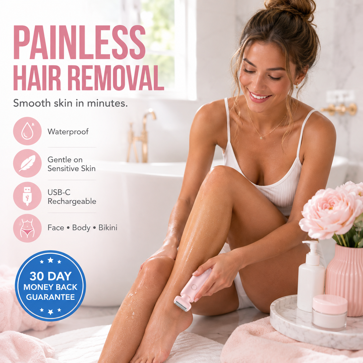 2-in-1 Wet & Dry Body Trimmer