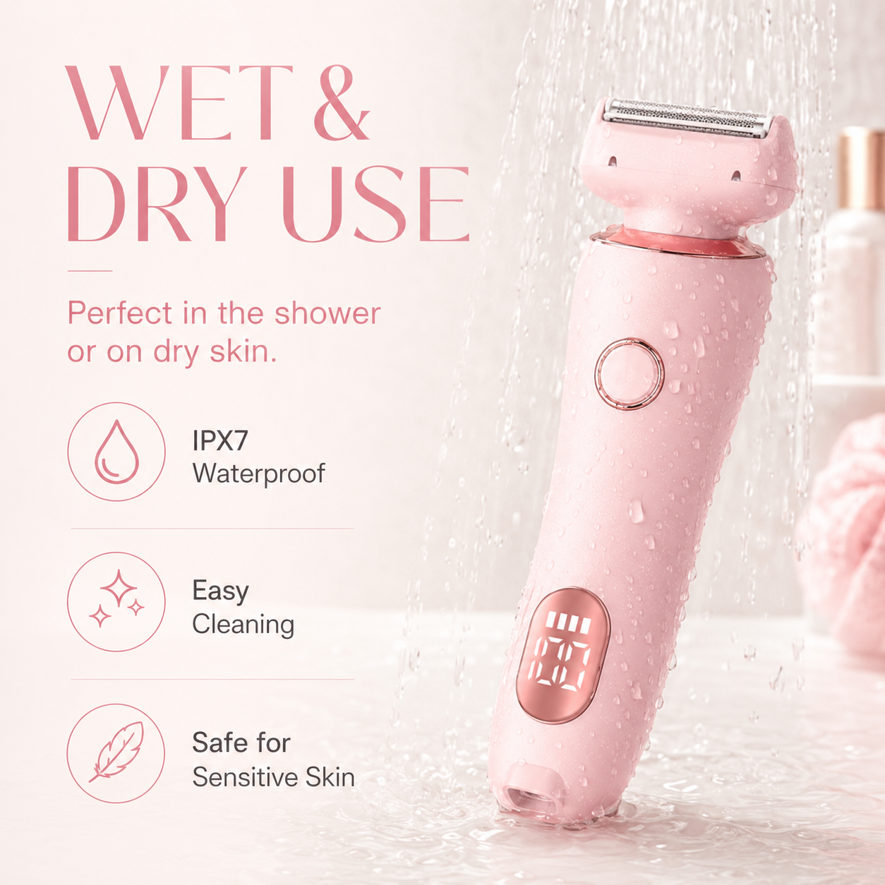 2-in-1 Wet & Dry Body Trimmer